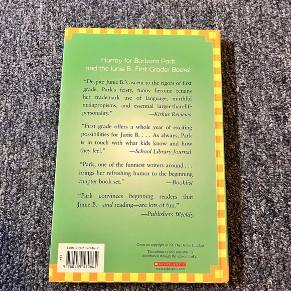Junie B First Grader, Cheater Pants Hardcover Book - Picture 2 of 4
